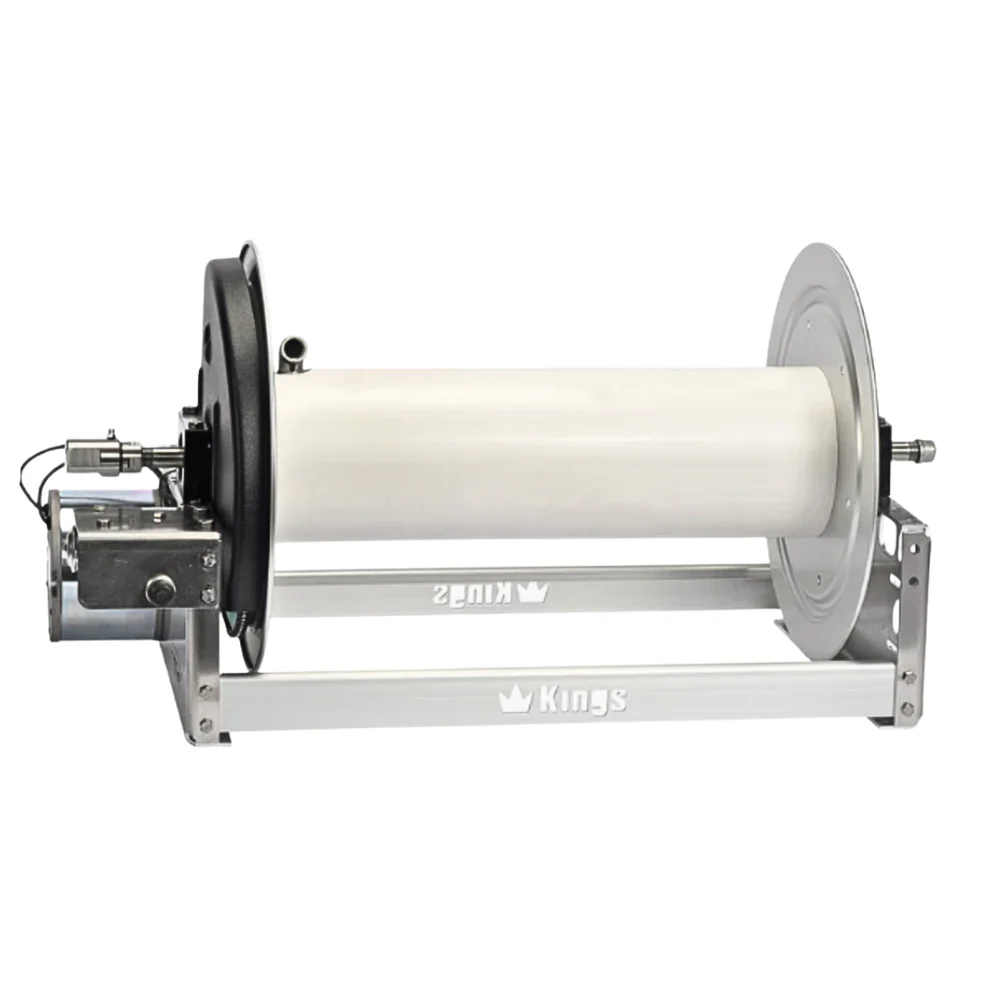 NJM 22" Aluminum Electric Hose Reel